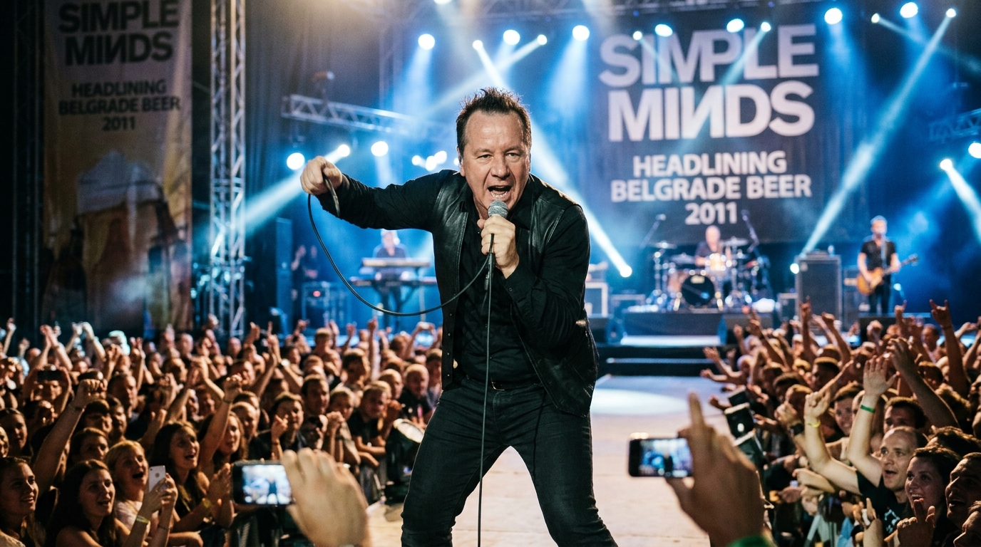 Simple Minds i festivalska 2011.